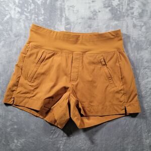 Athleta 4 Trekkie North Shorts Terracotta Brown